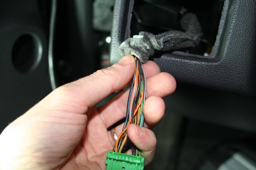 (The next few pictures does not actually show work on the black wire